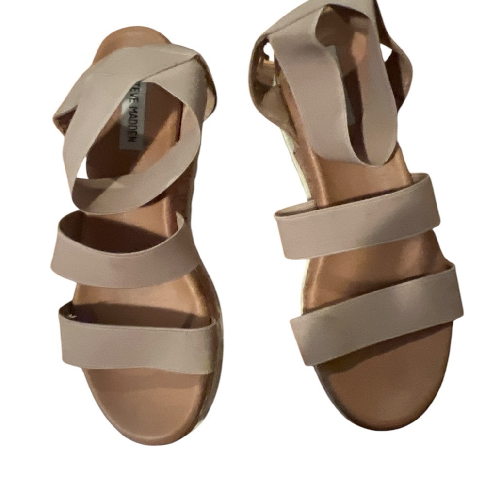 Steve Madden Bandi Blush sandals, Sz 9
